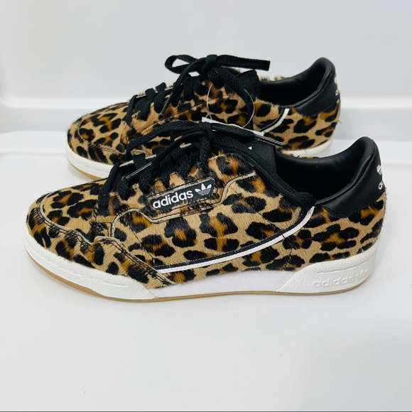 Adidas Continental 80 Leopard Sneakers F33994 7.5 - Picture 10 of 16